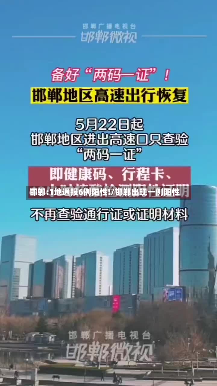 邯郸:1地通报6例阳性!/邯郸出现一例阳性-第2张图片