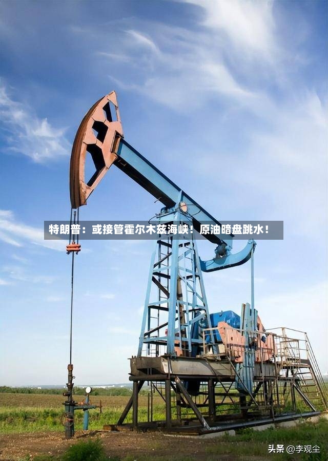 特朗普：或接管霍尔木兹海峡！原油暗盘跳水！-第3张图片