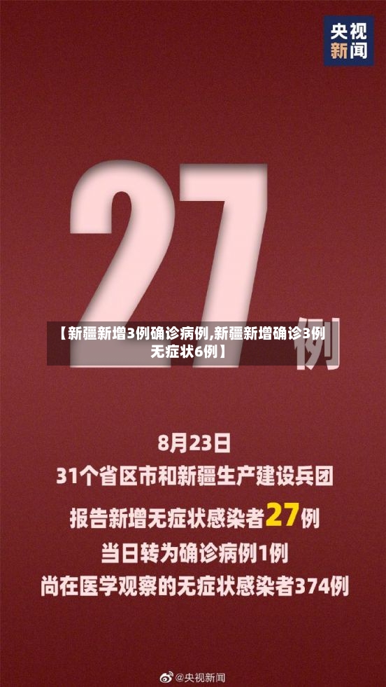 【新疆新增3例确诊病例,新疆新增确诊3例 无症状6例】-第2张图片