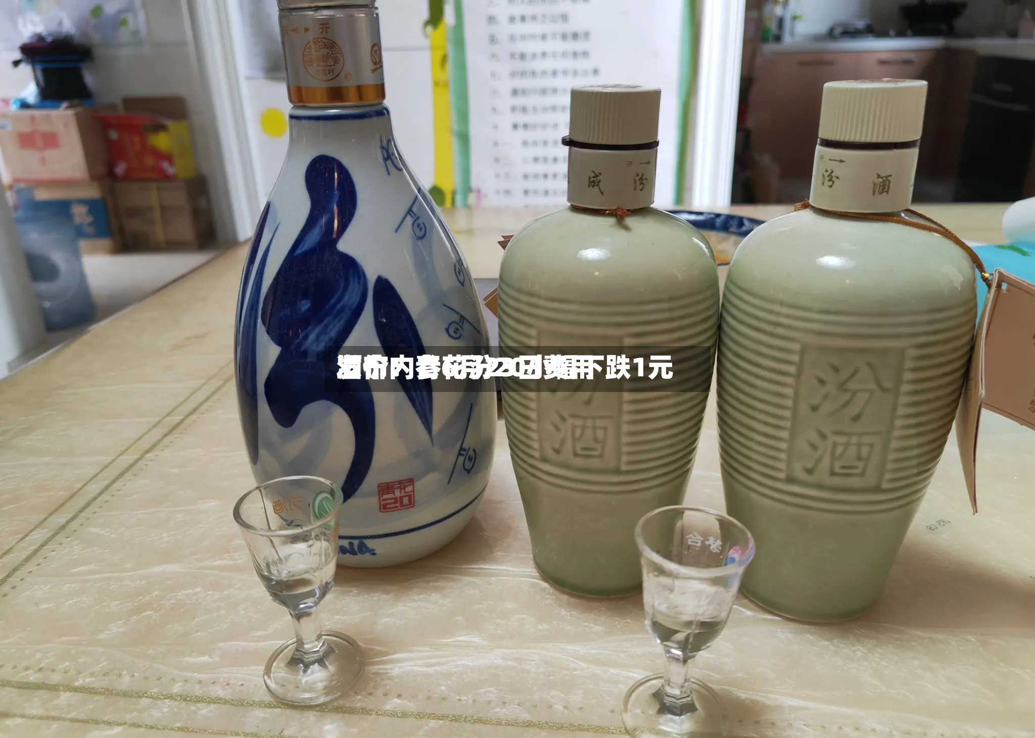 酒价内参6月23日费用发布：青花汾20小幅下跌1元-第2张图片