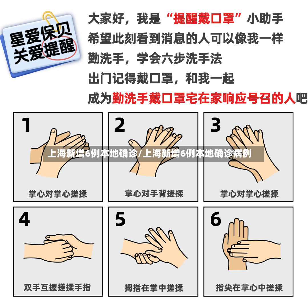 上海新增6例本地确诊/上海新增6例本地确诊病例