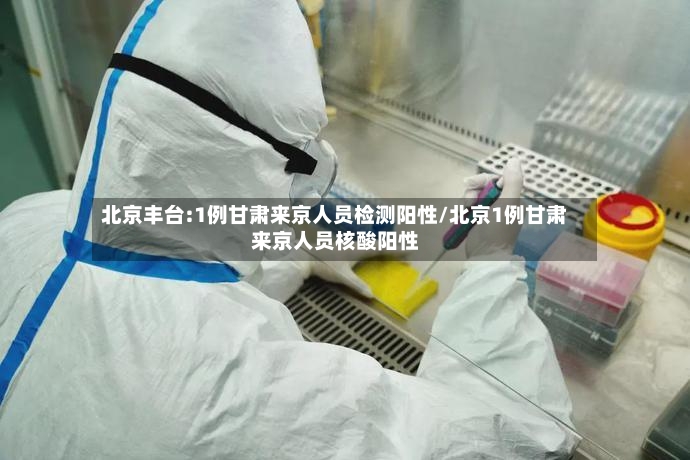 北京丰台:1例甘肃来京人员检测阳性/北京1例甘肃来京人员核酸阳性