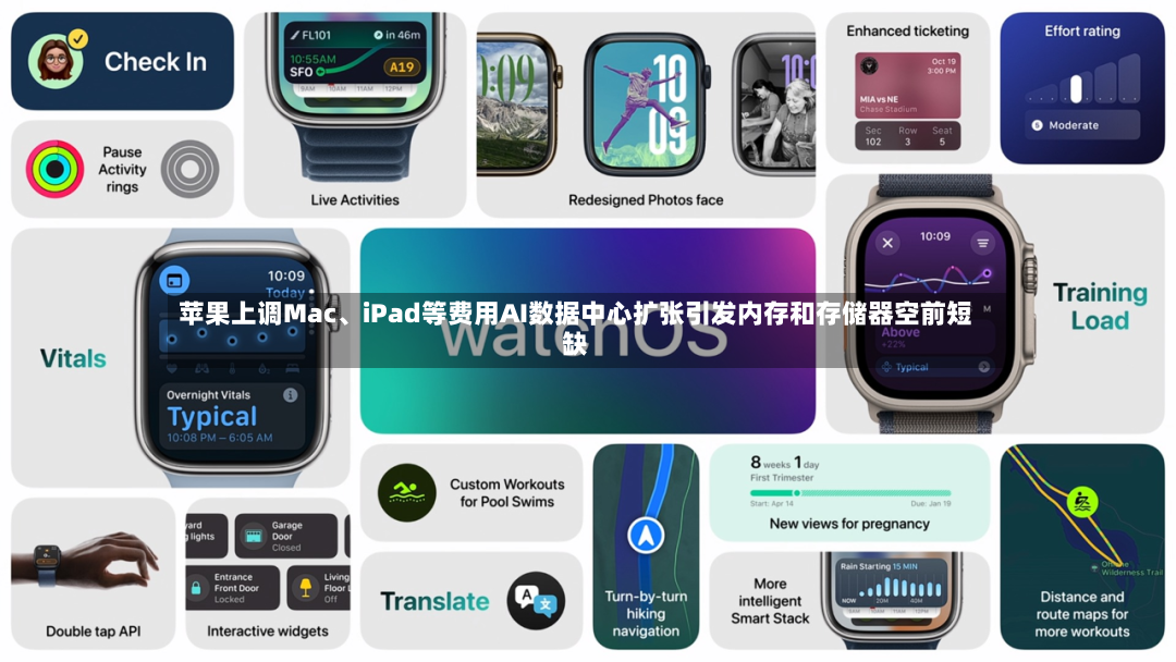 苹果上调Mac、iPad等费用AI数据中心扩张引发内存和存储器空前短缺