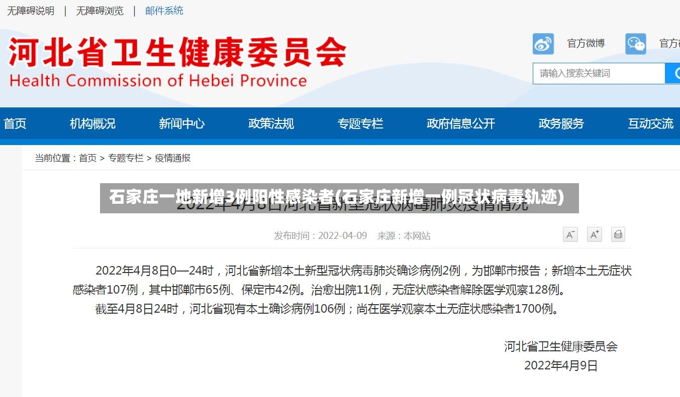 石家庄一地新增3例阳性感染者(石家庄新增一例冠状病毒轨迹)-第2张图片