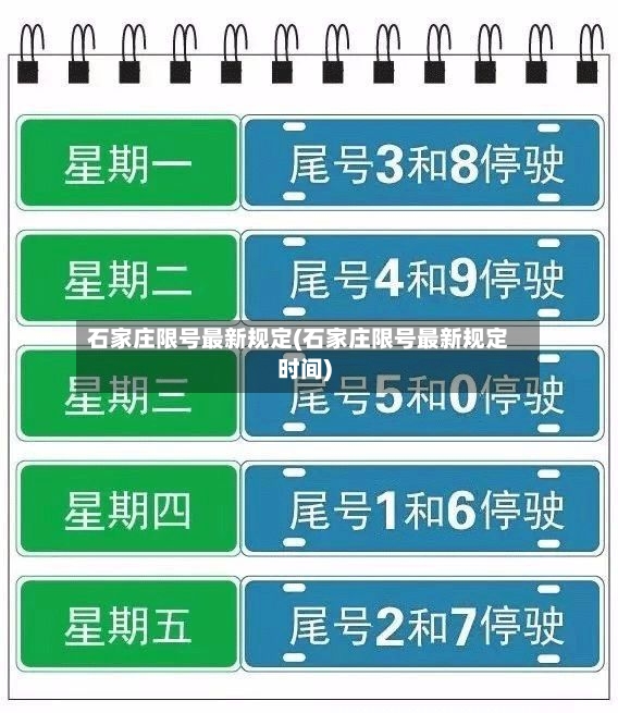 石家庄限号最新规定(石家庄限号最新规定时间)-第2张图片